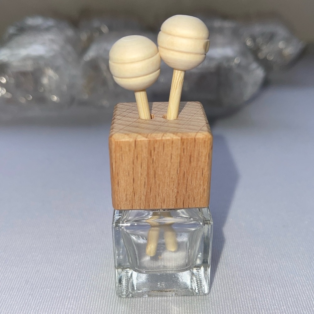 Clear Glass Car Air Freshener